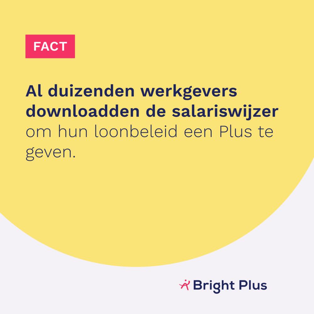 Marktconform salaris betalen? Bepaal het met de Salariswijzer Bright Plus